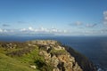 A cliff at Sliabh Liag, Co. Donegal on a sunny day