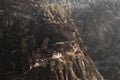Cliff of Taktsang Monastery - Bhutan Royalty Free Stock Photo