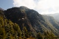 Cliff of Taktsang Monastery - Bhutan Royalty Free Stock Photo