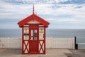 Cliff tramway booth in Saltburn