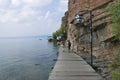 Cliff walk Lake Ohrid