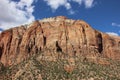 Cliff in Zion National Park Royalty Free Stock Photo
