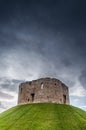 Clifford's Tower, York, England Royalty Free Stock Photo