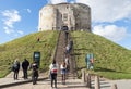 Clifford`s Tower, York.