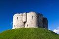 The cliffords tower Royalty Free Stock Photo