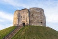 Cliffords Tower in York Royalty Free Stock Photo