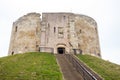 Cliffords Tower in York Royalty Free Stock Photo