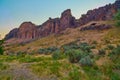 Cliffs above Succor Creek State Natural Area, Oregon Royalty Free Stock Photo