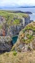 Cliffs on Achill Island on IrelandÃ¢â¬â¢s Wild Atlantic Way Royalty Free Stock Photo