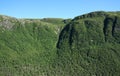 Cliffs Alongside Ferry Gulch Royalty Free Stock Photo