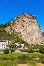 Cliffs of Arco di Trento - Trentino Italy Royalty Free Stock Photo