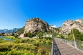 Cliffs of Arco di Trento - Trentino Italy Royalty Free Stock Photo