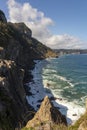 the Basque coast near the town of Lekeitio, in the Cantabrian Sea