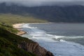 Cliffs and Beaches along a Coastal Road, Garden Route Royalty Free Stock Photo