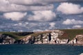 Cliffs at Bigbury, Devon, UK