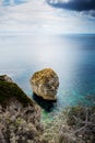 Cliffs of Bonifacio, in Corse, France Royalty Free Stock Photo