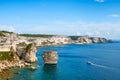 Cliffs of Bonifacio, in Corse, France