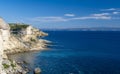 The cliffs of Bonifacio and Pertusato point