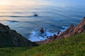 Cliffs Cabo da Roca at sunset