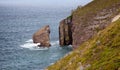 Cliffs at Cap Frehel Royalty Free Stock Photo