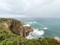 Cliffs of cape Penas landscape, Asturias, Spain