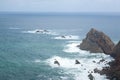 Cliffs of cape Penas landscape, Asturias, Spain