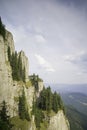 Cliffs of Ceahlau Mountain, Romania Royalty Free Stock Photo