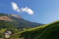 The cliffs of Chamechaude summit Royalty Free Stock Photo