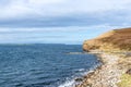 Cliffs of the coast of Dunnet near Dunnet Head, Scotland