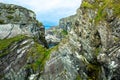 Cliffs at the Coast of Mizen Head Royalty Free Stock Photo