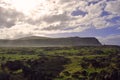 Cliffs of Easter Island Royalty Free Stock Photo