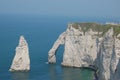 The cliffs of etretat Royalty Free Stock Photo