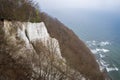 Cliffs and Forests of Jasmund, Germany Royalty Free Stock Photo