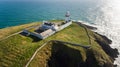 Galley head lighthouse. county Cork. Ireland Royalty Free Stock Photo