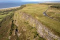 The cliffs at Gortmore, Northern Ireland, UK Royalty Free Stock Photo