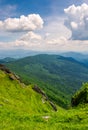 Cliffs and grassy hills of Pikui mountain