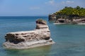 the cliffs on the greek island of corfu are exceptionally beautiful