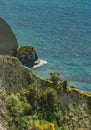 the cliffs on the greek island of corfu are exceptionally beautiful