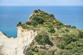 the cliffs on the greek island of corfu are exceptionally beautiful