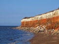 Cliffs of Hunstanton, Norfolk Royalty Free Stock Photo