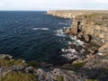Cliffs on Inishmore Royalty Free Stock Photo