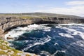 Cliffs in Inishmore, Aran islands in Royalty Free Stock Photo