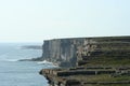 Cliffs in Innis Mor Royalty Free Stock Photo