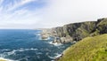 Cliffs on Irish Atlantic ocean coast