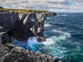 Cliffs of Kilkee Royalty Free Stock Photo