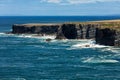 Cliffs of Loop Head, Kilbaha, Co. Clare, Ireland Royalty Free Stock Photo