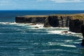 Cliffs of Loop Head, Kilbaha, Co. Clare, Ireland Royalty Free Stock Photo