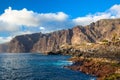 Cliffs of Los Gigantes. Tenerife, Spain Royalty Free Stock Photo