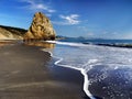 Cliffs Low Tide, Pacific Coast Oregon Royalty Free Stock Photo