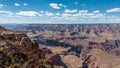 Cliffs of Mather Point in Grand Canyon National Park, Arizona USA